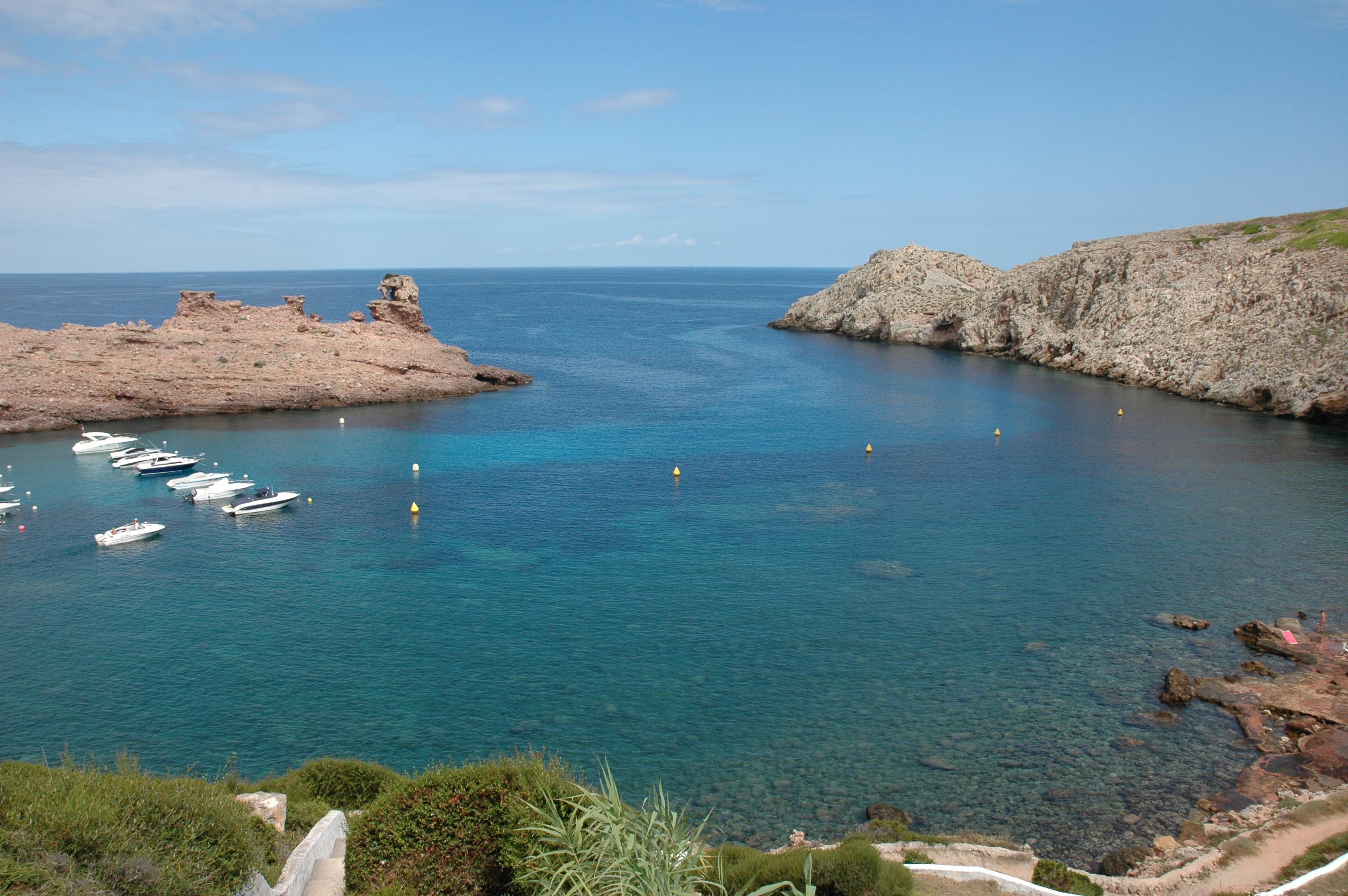 Apartamentos Sa Cala Cala Morell Bagian luar foto